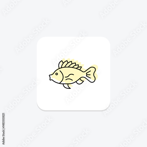Scorpionfish, vector, pixel perfect, illustrator file