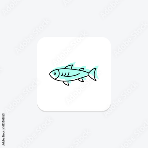 Anchovy, vector, pixel perfect, illustrator file