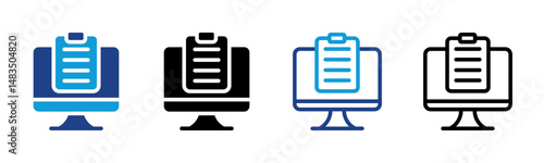 Usability icon sheet multiple style collection