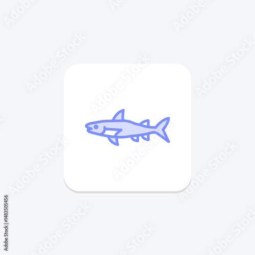 Barracuda, vector, pixel perfect, illustrator file