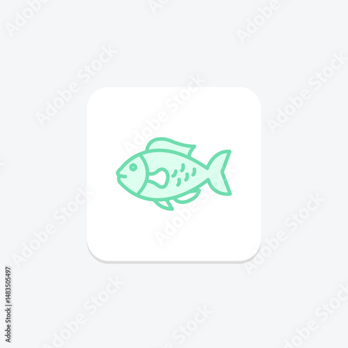 Parrotfish, vector, pixel perfect, illustrator file