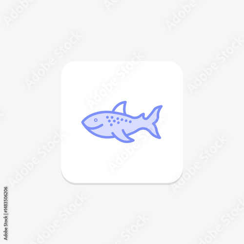 Whale Shark, vector, pixel perfect, illustrator file