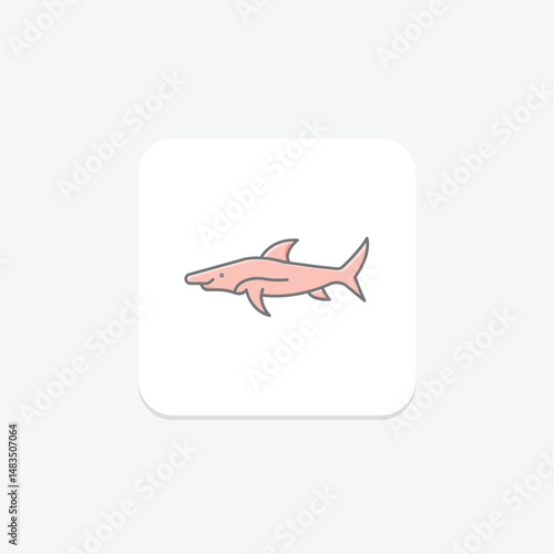 Remora, vector, pixel perfect, illustrator file