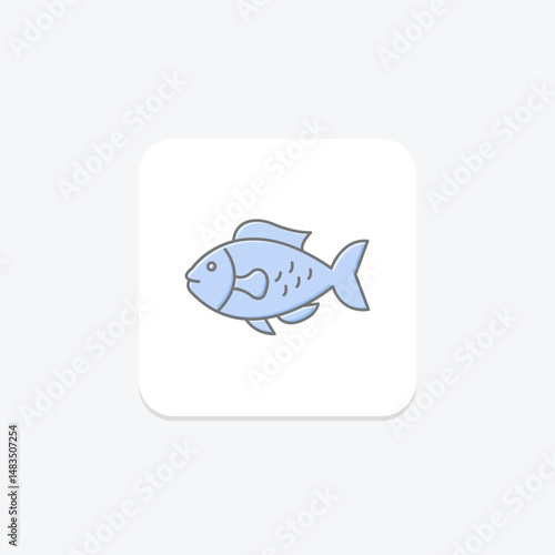 Parrotfish, vector, pixel perfect, illustrator file