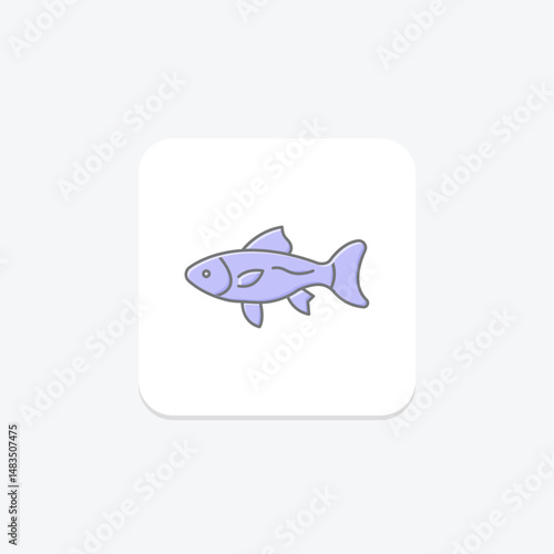 Guppy, vector, pixel perfect, illustrator file