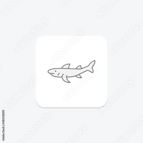 Bamboo Shark, vector, pixel perfect, illustrator file