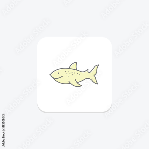Whale Shark, vector, pixel perfect, illustrator file