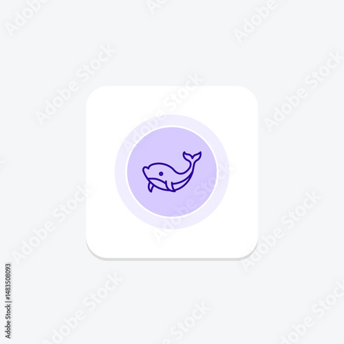 Whale, vector, pixel perfect, illustrator file