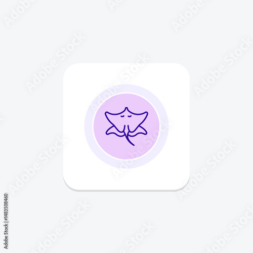 Stingray, vector, pixel perfect, illustrator file