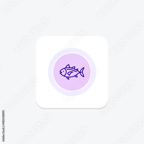 Tuna, vector, pixel perfect, illustrator file