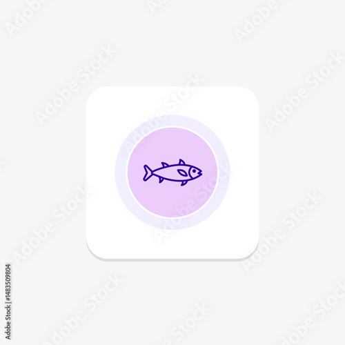 Mackerel, vector, pixel perfect, illustrator file
