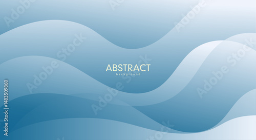 abstract blue wave background
