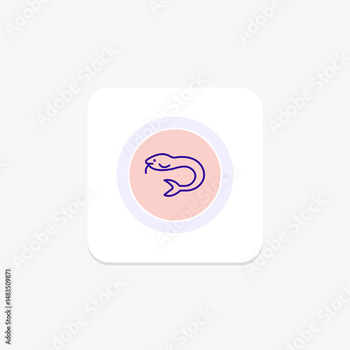 Hagfish, vector, pixel perfect, illustrator file