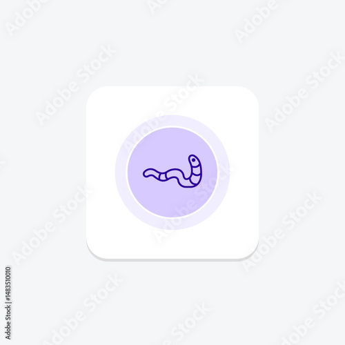 Bristle Worm, vector, pixel perfect, illustrator file