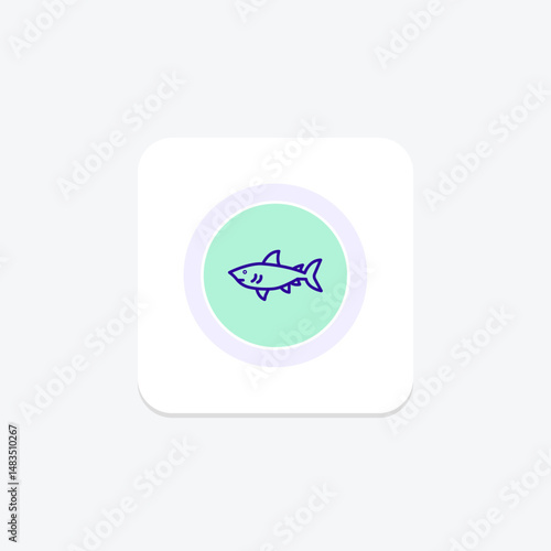 Dogfish, vector, pixel perfect, illustrator file