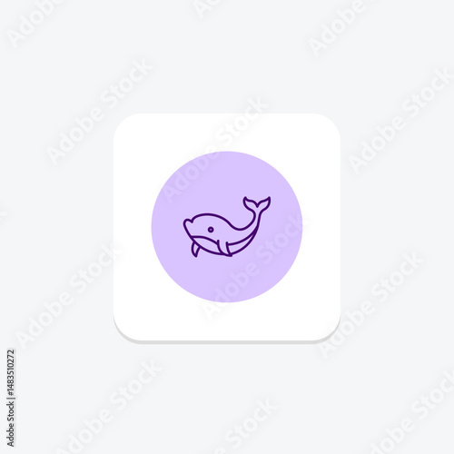 Whale, vector, pixel perfect, illustrator file