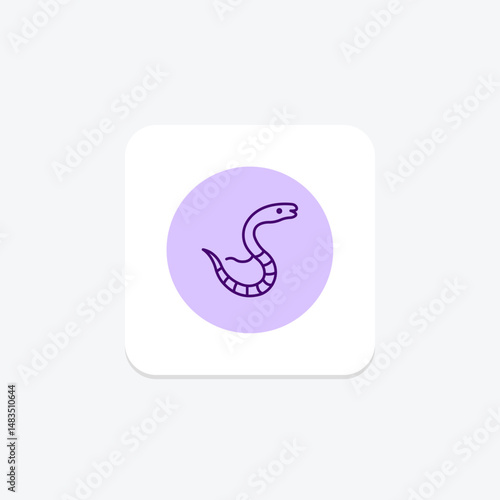 Sea Snake, vector, pixel perfect, illustrator file