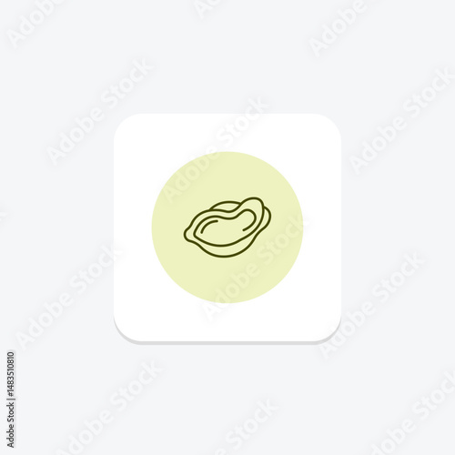Oyster, vector, pixel perfect, illustrator file