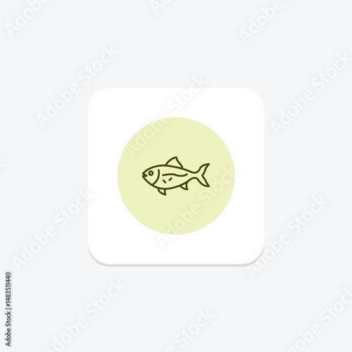 Jackfish, vector, pixel perfect, illustrator file