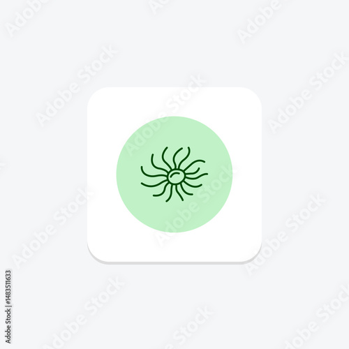Sea Anemone, vector, pixel perfect, illustrator file