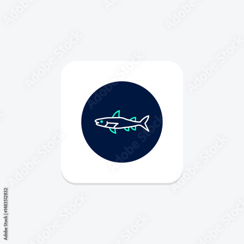 Barracuda, vector, pixel perfect, illustrator file