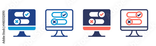 Switch icon sheet multiple style collection