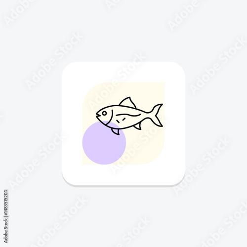 Jackfish, vector, pixel perfect, illustrator file