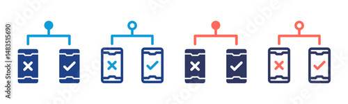 Testing icon sheet multiple style collection