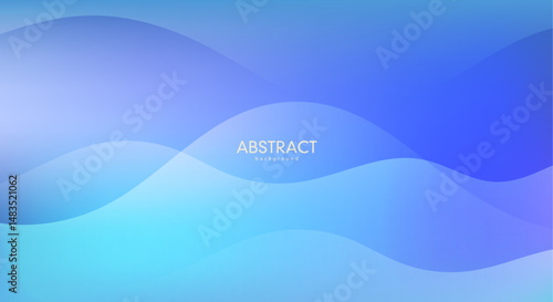 abstract blue wave background