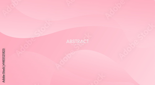 Abstract pink background with waves