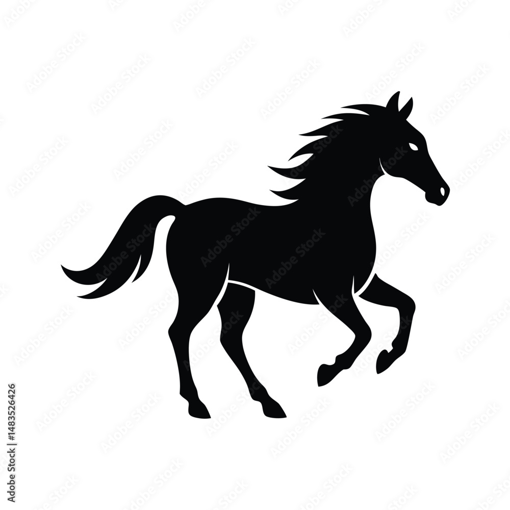 Racehorse Silhouette Vector Bundle | SVG Clipart for T-Shirts & Racing Designs Racehorse Silhouette Vector Bundle | SVG Clipart for T-Shirts & Racing Designs
