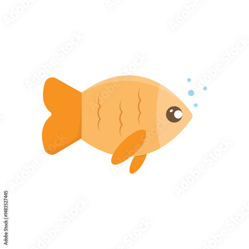 Fish Icon Vector Design.