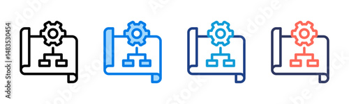 Implement icon sheet multiple style collection