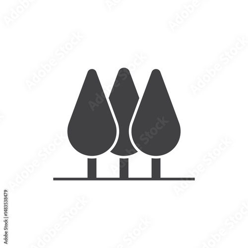 Forest Icon Vector Design.