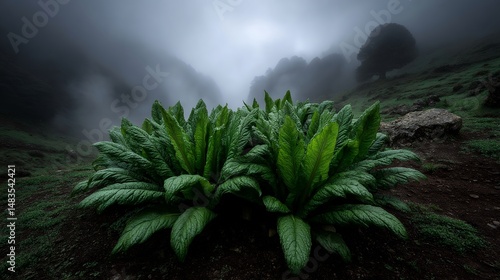 moist tropical basin with dense broadleaf canopy