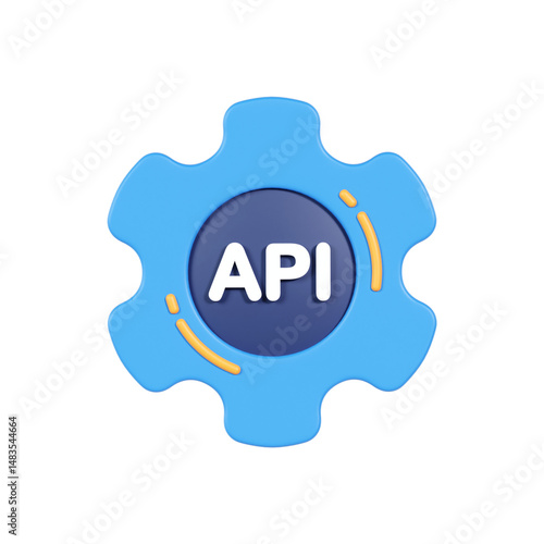 api 3d icon