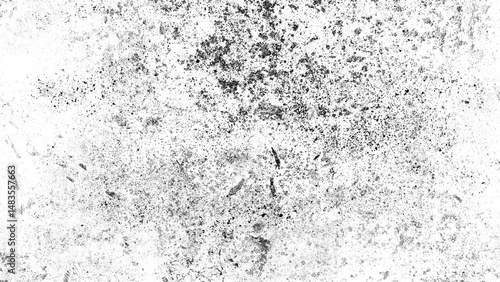 Dirt and mold overlay on transparent background