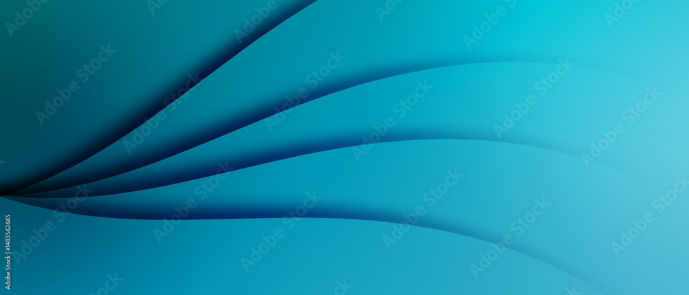 Naklejka premium Modern simple blue abstract background 