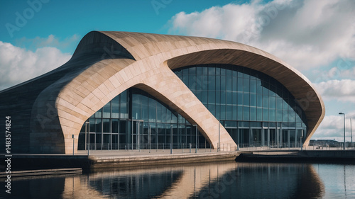 architectural details of Welsh assembly