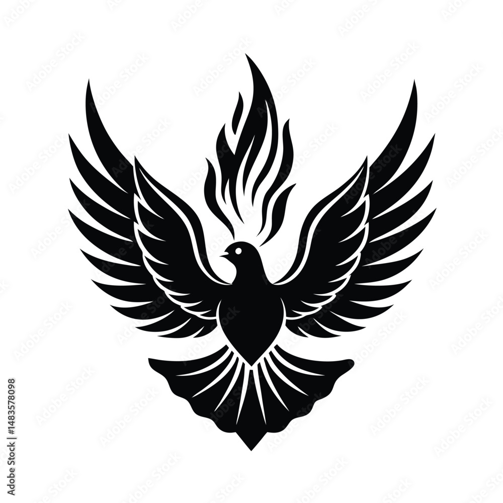 Fototapeta premium eagle tattoo design