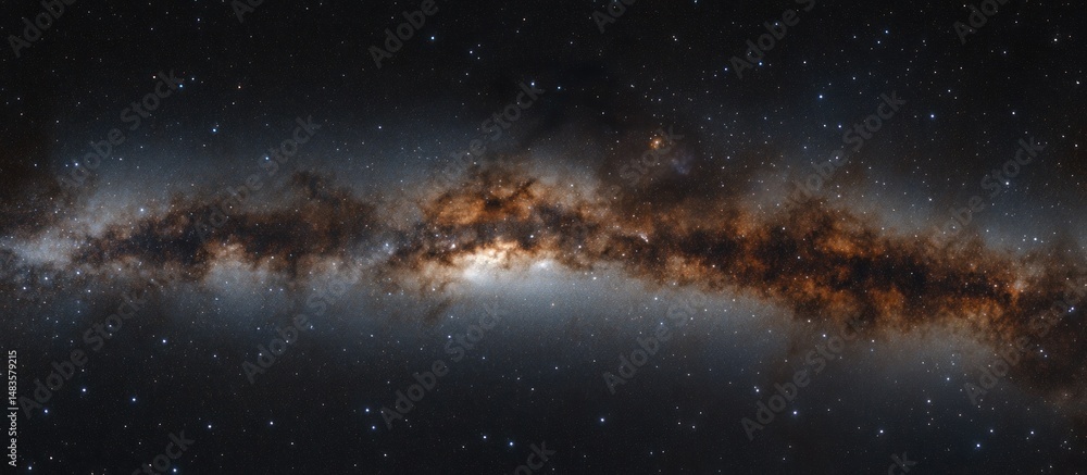 Celestial tapestry: Glimpse into the swirling heart of the Milky Way galaxy Celestial tapestry: Glimpse into the swirling heart of the Milky Way galaxy