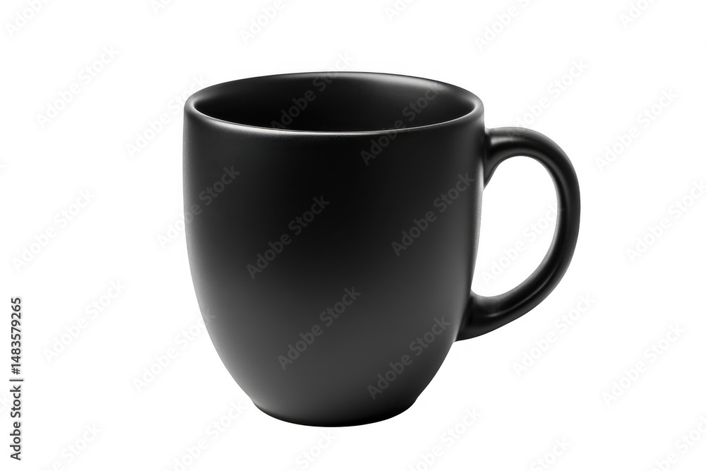 black cup on white background black cup on white background