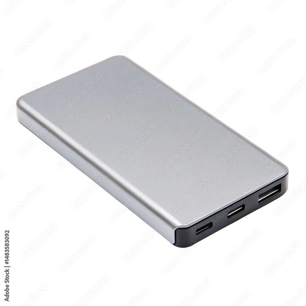 External nvme ssd enclosure isolated on white background with transparent background, offering a sleek and portable storage solution for high speed data transfer and backup External nvme ssd enclosure isolated on white background with transparent background, offering a sleek and portable storage solution for high speed data transfer and backup