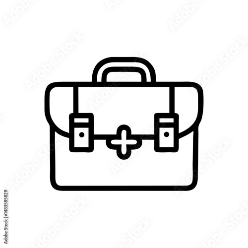 Icon of a doctorchest / first aid kit