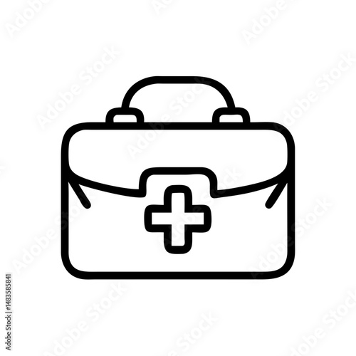 Icon of a doctorchest / first aid kit