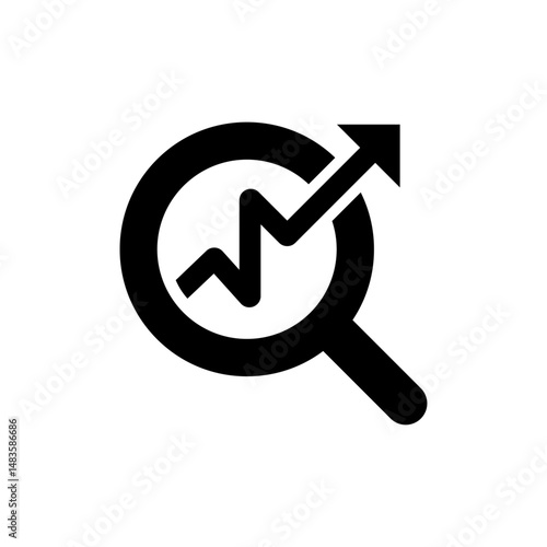 Business analytics icon