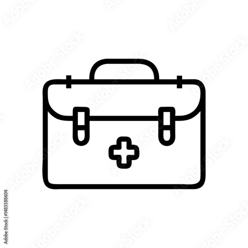 Icon of a doctorchest / first aid kit