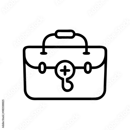 Icon of a doctorchest / first aid kit