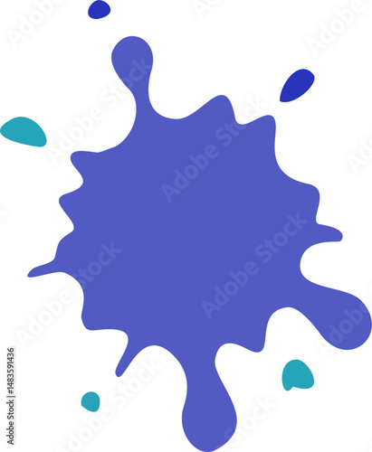 Clip art pen spilled ink6
