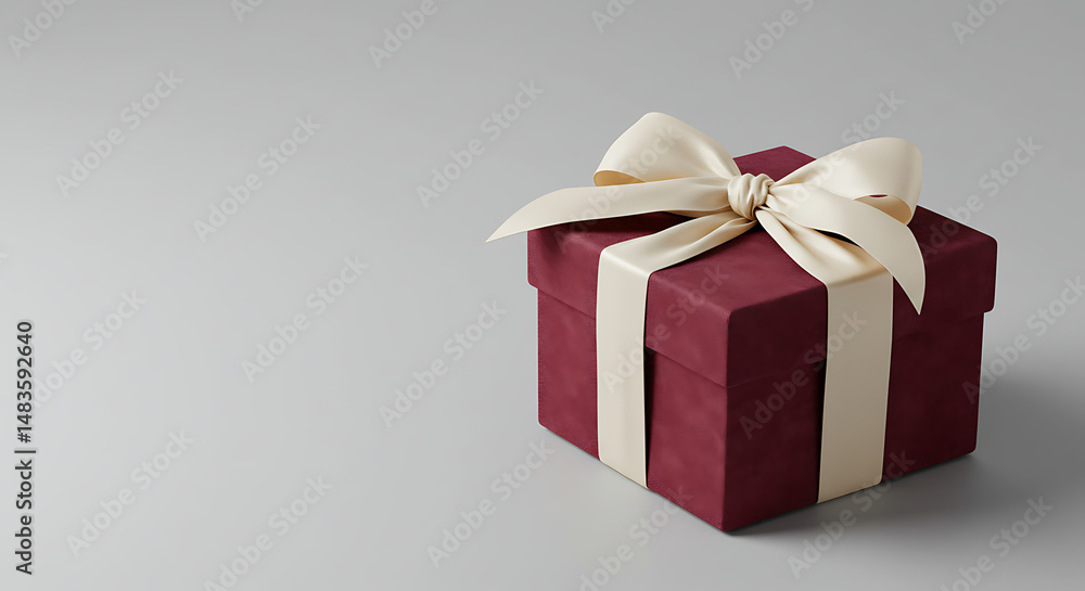 gift box with gold ribbon gift box with gold ribbon